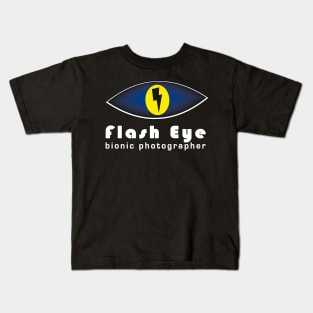 Flash Eye - the photographer's eye Kids T-Shirt